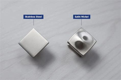 satin nickel sheet metal|satin nickel vs polished.